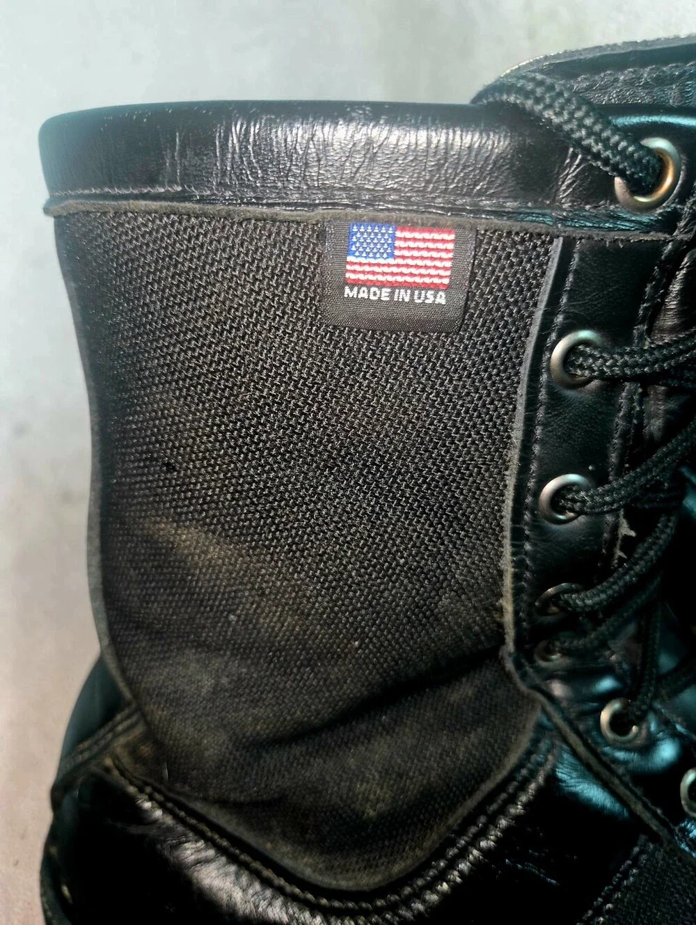 Danner Black Tactical Lace-Up Combat Boots